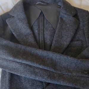 Marella wool blazer in gray